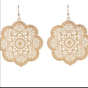 ✨ GORG! Gold Boho Mandala Earrings ✨